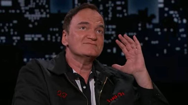 Quentin Tarantino estuvo de invitado en el programa de Jimmy Kimmel