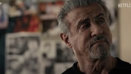 Sylvester Stallone durante una de las entrevistas del exclusivo docuemtnal de Netflix