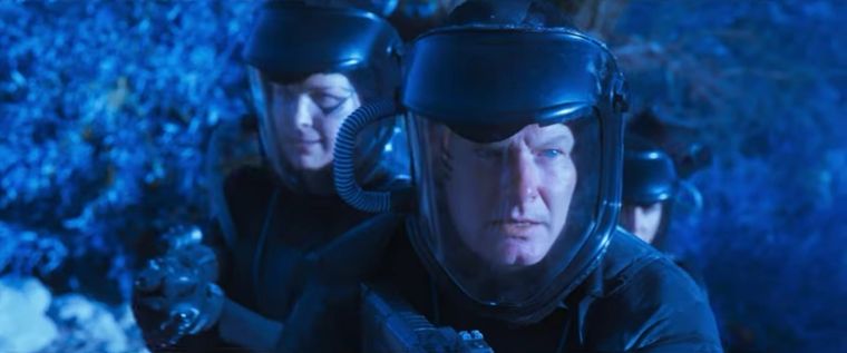 Mundo azul, equipo par respirar, nada que envidar de Avatar