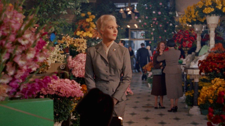 Kim Novak en Vértigo (1958), dirigida por Alfred Hitchcock.