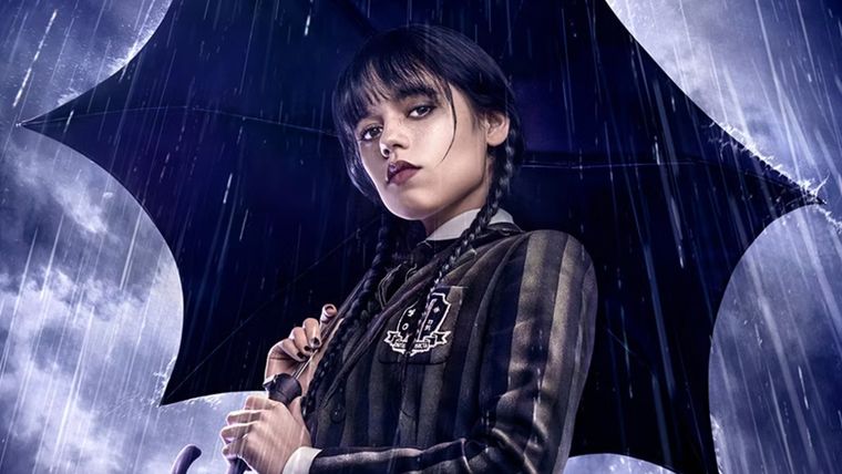 Jenna Ortega interpreta a Merlina