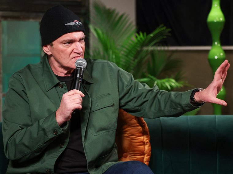 Quentin Tarantino se pone de nuevo la etiqueta de actor.