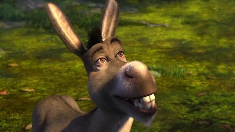 Burro es uno de los personajes más queridos de Shrek.