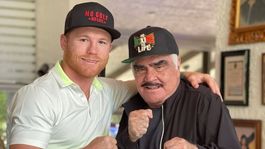 Vicente Fernández y Canelo Álvarez tenían una muy buena relación