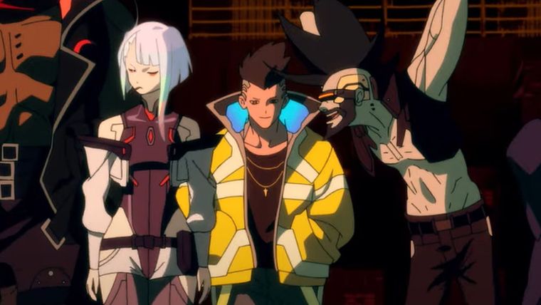 Lucy y David Martinez, los protagonistas principales de Cyberpunk: Edgerunners. Lucy y David Martinez, los protagonistas principales de Cyberpunk: Edgerunners.