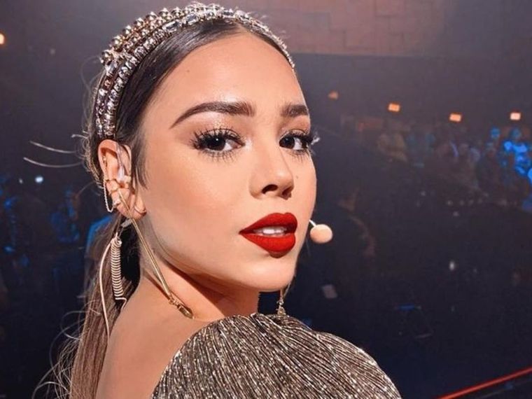 Danna Paola y un posteo que sembró dudas entre sus fanáticos