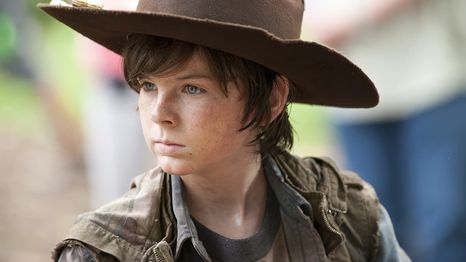 Chandler Riggs era solo un niño cuando comenzó a interpretar a Carl en The Walking Dead