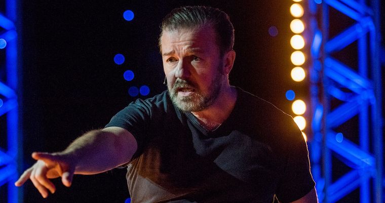 Ricky Gervais es un artista todoterreno y así lo demuestra su trayectoria