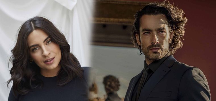 Aaron Díaz y Ana Brenda Contreras