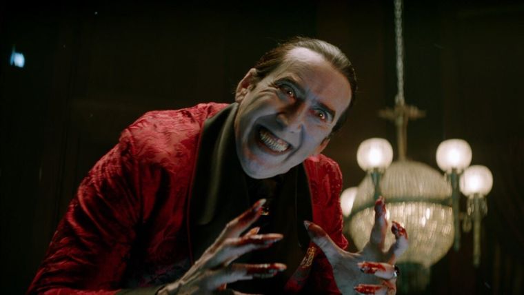 Nicolas Cage como el conde Drácula en Renfield