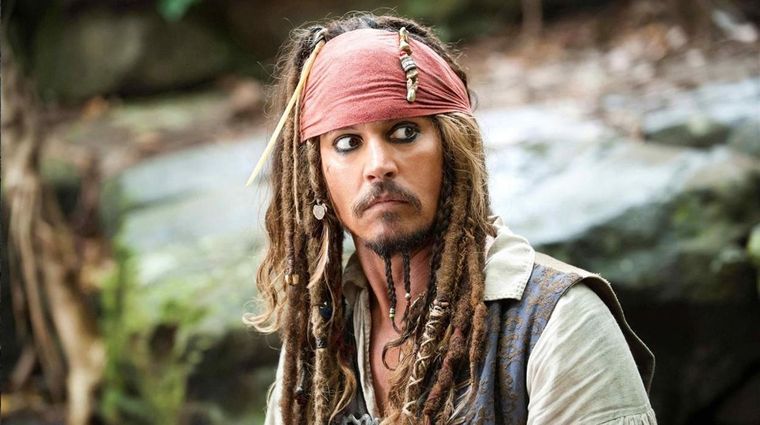 Johnny Depp como Jack Sparrow