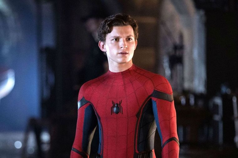 Tom Holland como Spider-Man