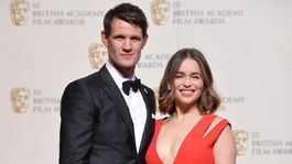 Matt Smith junto a Emilia Clarke