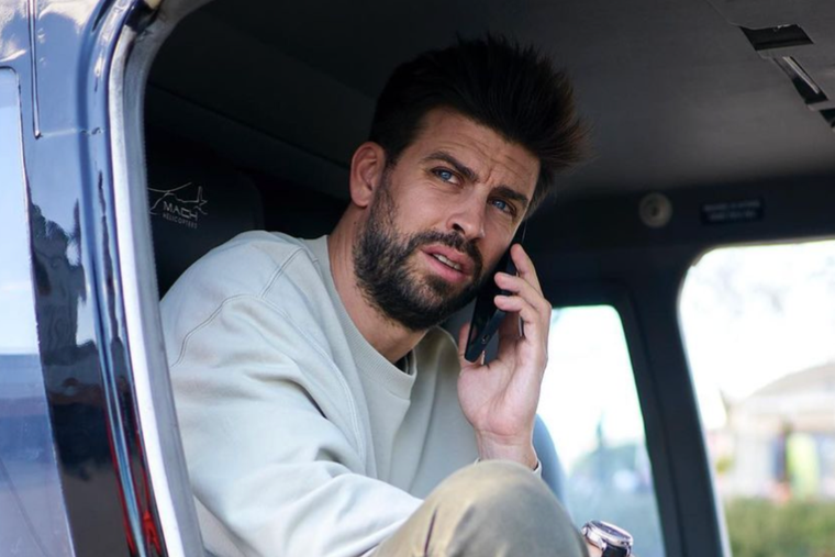 Gerard Piqué sufrió una aparatosa caída que se volvió viral