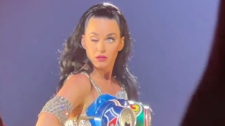 Katy Perry se tomó con humor lo ocurrido con su párpado