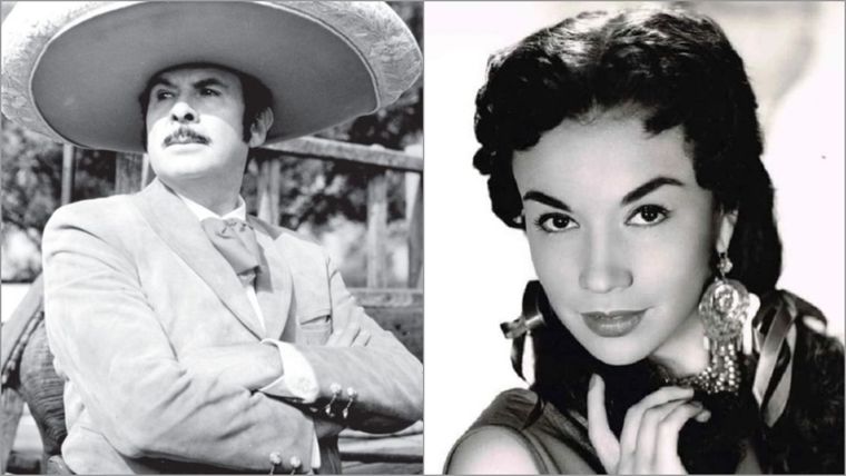 Antonio Aguilar y Otilia Larrañaga