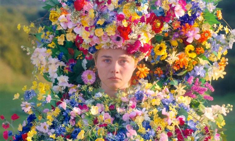 Florence Pugh interpretó a Dani en Midsommar, película de 2019 dirigida por Ari Aster