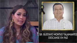 Galilea Montijo estalló en llanto al confirmar la muerte de su padre.