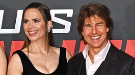 Hayley Atwell y Tom Cruise