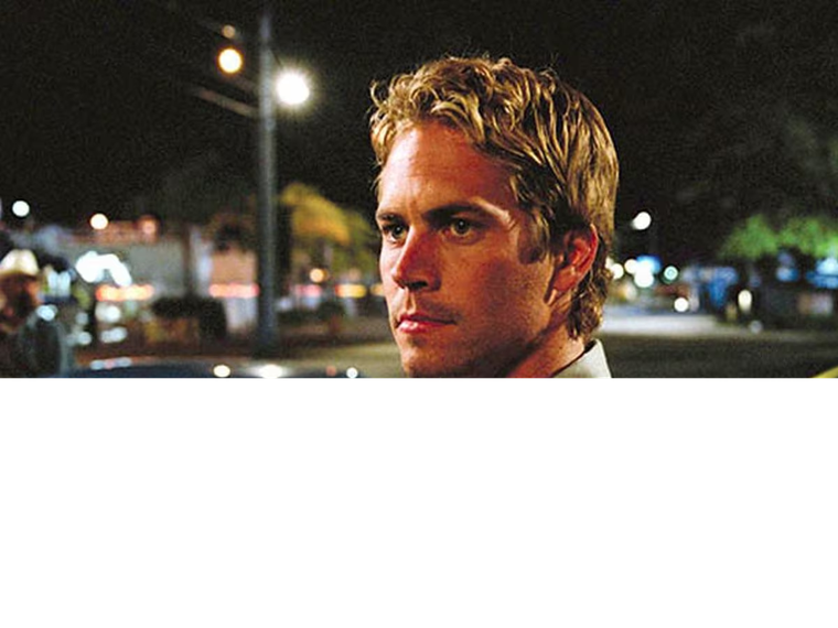 Paul Walker protagoniza Rápido y Furioso como un policía encubierto
