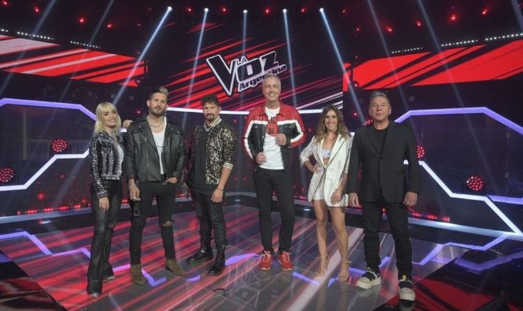 Foto: Los coaches de La Voz Argentina