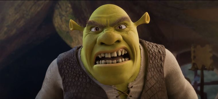 No es una parodia, es Shrek.