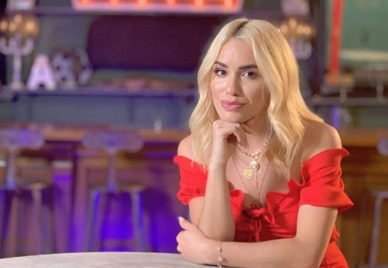 Foto: Lali Esposito en La Voz Argentina.