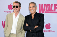 Brad Pitt y George Clooney dos grandes de Hollywood 