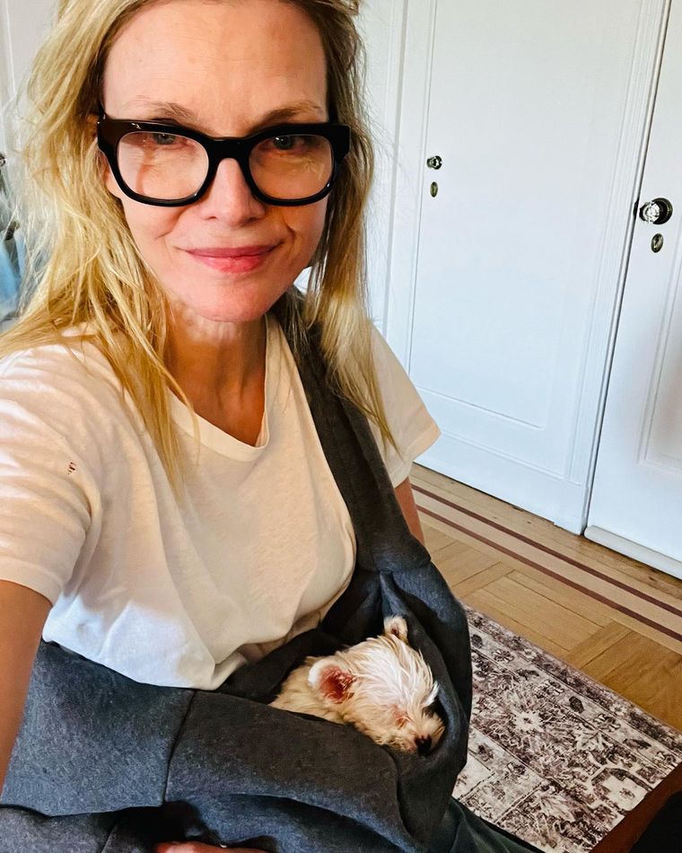Michelle Pfeiffer compartió una imagen sin nada de maquillaje en Instagram Michelle Pfeiffer compartió una imagen sin nada de maquillaje en Instagram