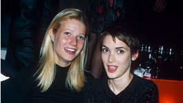 Gwyneth Paltrow y Winona Ryder fueron muy buenas amigas durante la década de los 90.