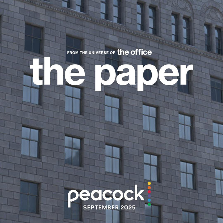 Poster de The Paper, el spin-off de The Office. Poster de The Paper, el spin-off de The Office.