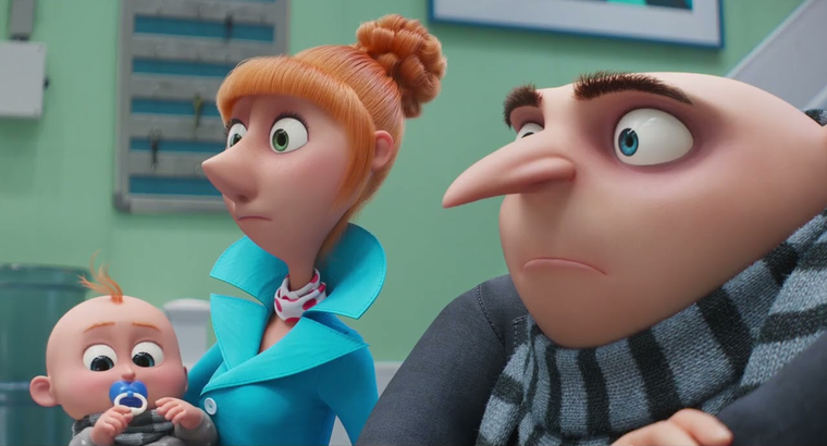 Gru se enfrenta a una nueva paternidad en Mi Villano Favorito 4