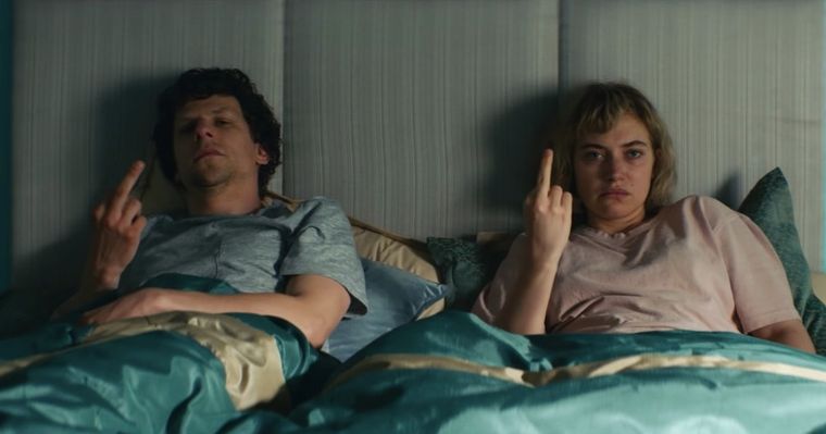 Jesse Eisenberg e Imogen Poots protagonizan este film
