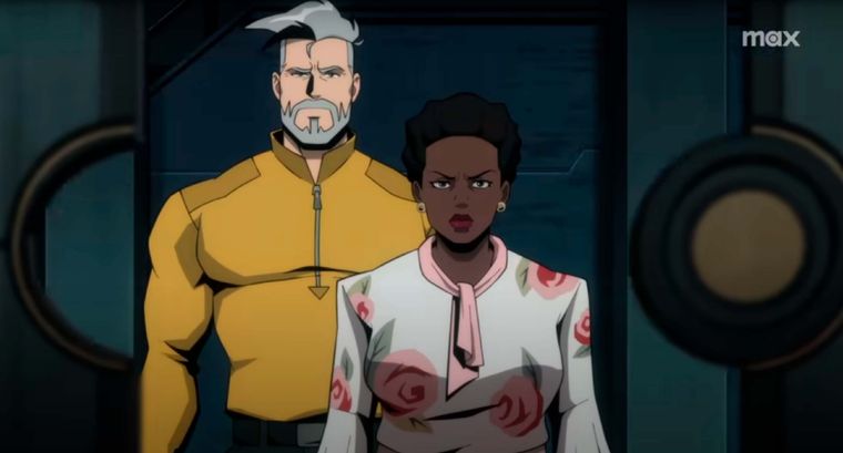 El coronel Rick Flag sr y Amanda Waller