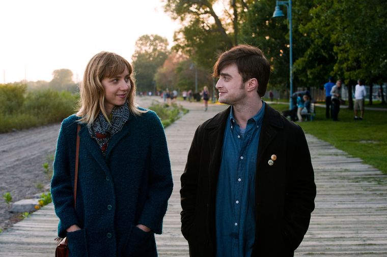 Daniel Radcliffe y Zoe Kazan en ¿Solo amigos? Daniel Radcliffe y Zoe Kazan en ¿Solo amigos?
