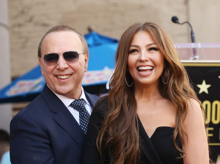 Thalía tiene dos hijos junto a Tommy Mottola.