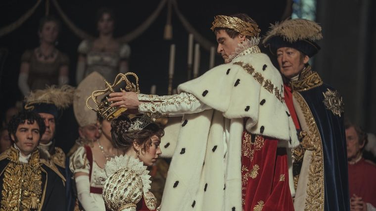Joaquin Phoenix es el protagonista de Napoléon. Joaquin Phoenix es el protagonista de Napoléon.