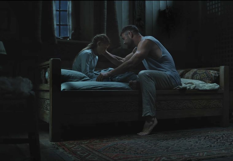 India Hemsworth como Love en el teaser Avengers: Doomsday. India Hemsworth como Love en el teaser Avengers: Doomsday.