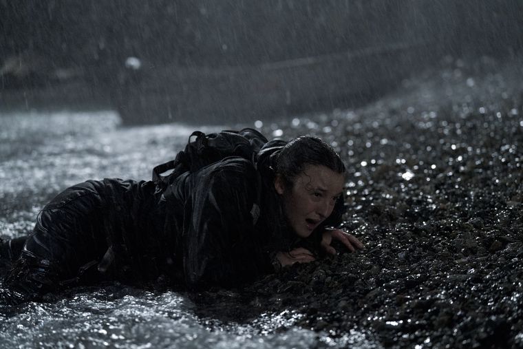 Bella Ramsey como Ellie en The Last of Us Bella Ramsey como Ellie en The Last of Us