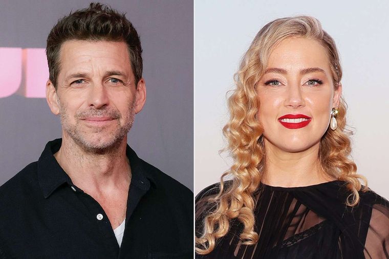 Zack Snyder dijo que trabajaría con Amber Heard pese a que Hollywood le dio la espalda a la actriz