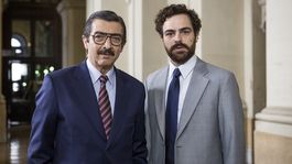 Ricardo Darín y Peter Lanzani se convierten en dos históricos personajes de Argentina