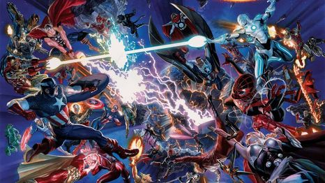 La portada del más reciente cómic de Secret Wars, historia que servirá de base para Avengers: Secret Wars.