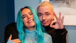 Karol G junto J Balvin