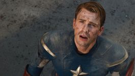 Chris Evans como Capitán América Chris Evans como Capitán América