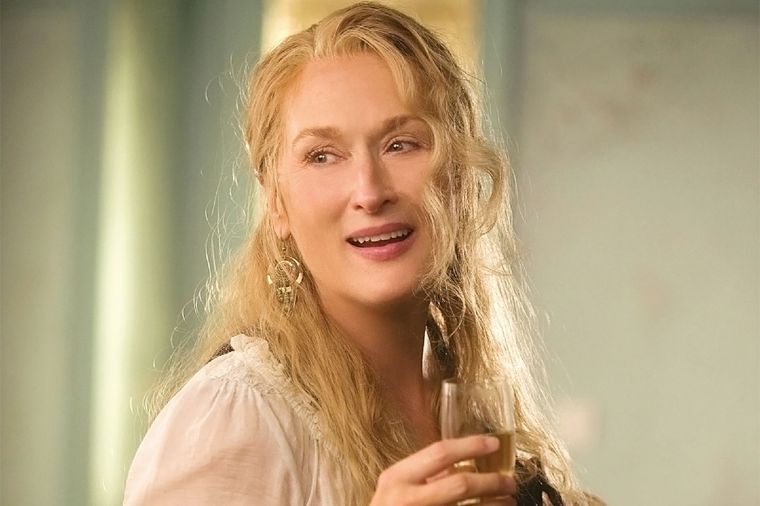 Meryl Streep tiene los brazos abiertos para Mamma Mia.