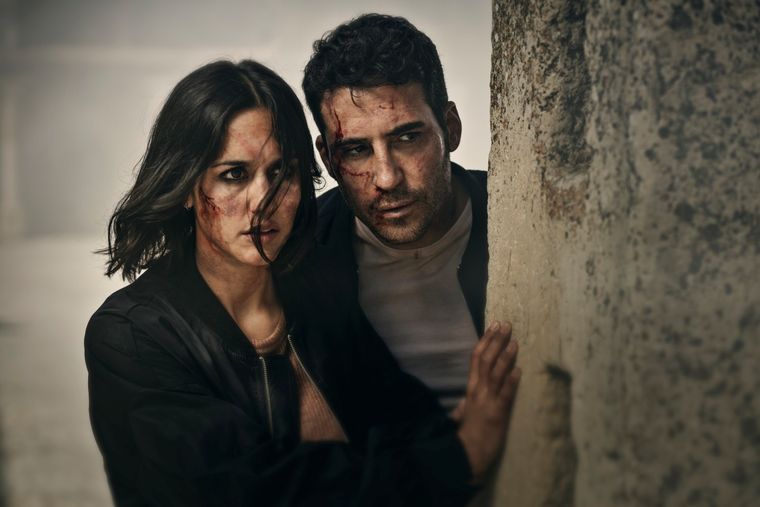 Montaner y Silvestre, dos de los protagonistas de la nueva serie de Álex de la Iglesia