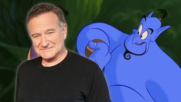 Robin Williams prestó su voz al Genio en Aladdín