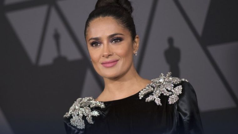 Salma Hayek es muy feliz con la familia que ha formado junto al amor de su vida
