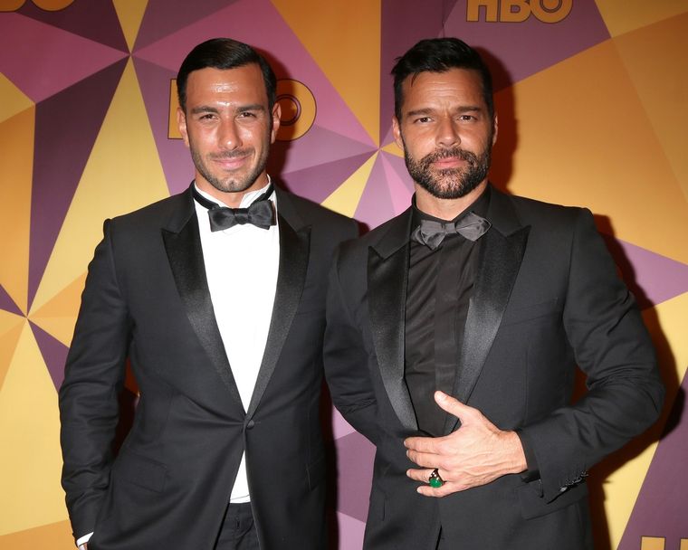 Ricky Martin junto a Jwan Yosef
