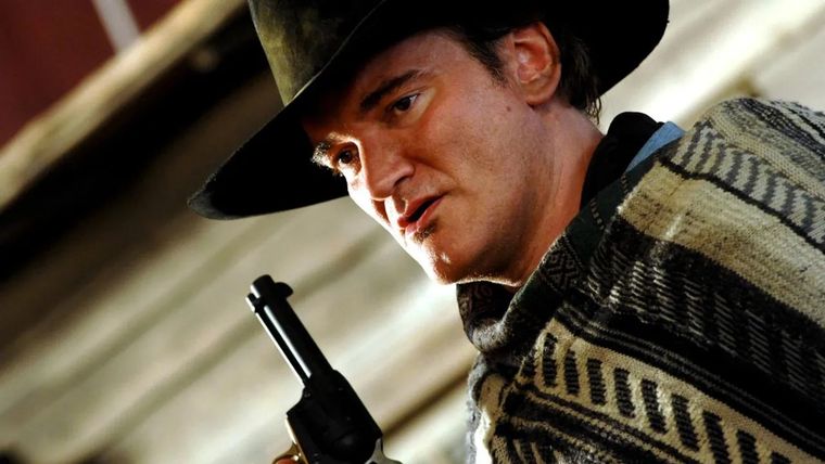 Quentin Tarantino tiene un cameo en Sukiyaki Western Django (2007)
